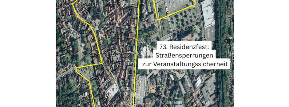Straßensperrungen zur Veranstaltungssicherheit