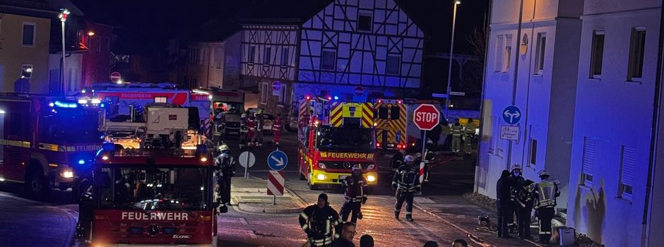 Großeinsatz in Ingelheim: Neun Menschen an Weihnachten aus Brandhaus gerettet