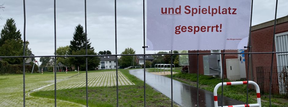 Auf der Festwiese gilt aktuell: Betreten verboten