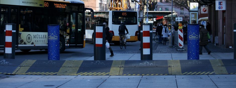 Schutz vor Anschlägen: Mainz bekommt neue Poller