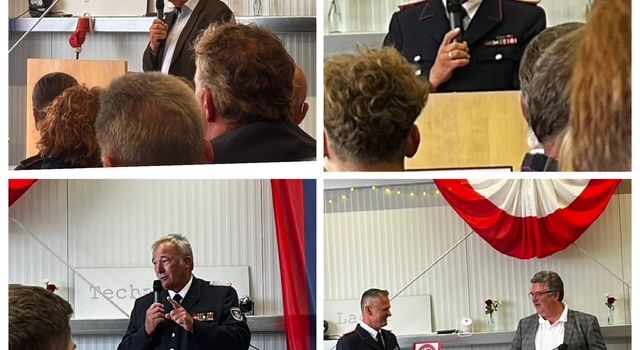 Neues Feuerwehrgerätehaus in Belau feierlich eingeweiht