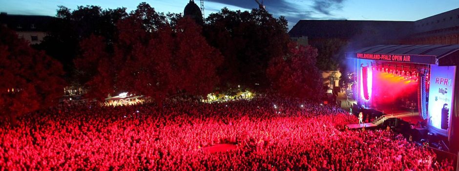 SWR3 Rheinland-Pfalz Open Air an der Großen Bleiche in Mainz