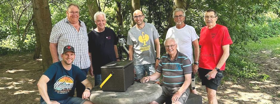Neues schattiges Picknickplätzchen am Rheidter Werth