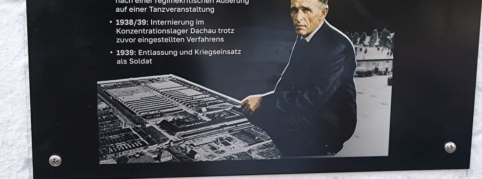 Gedenken an Wilhelm Kornab: Einweihung einer Gedenktafel in Lochum
