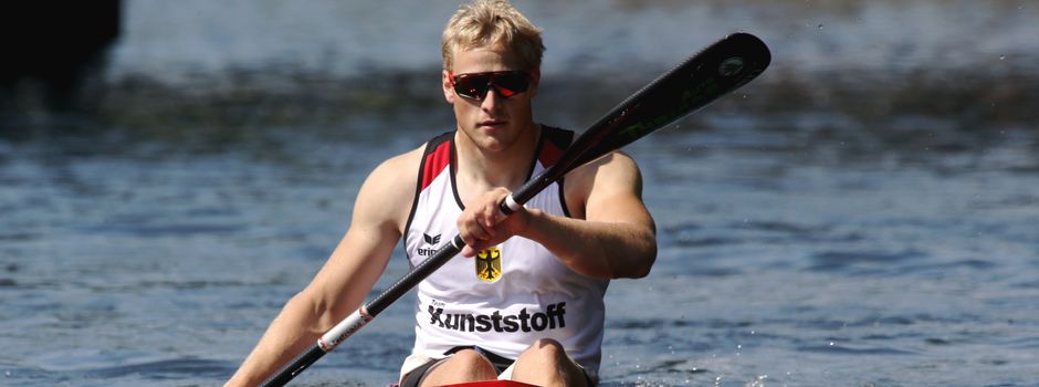 Ehrenmitglied des Blau-Weiß Rheidt erfolgreich - Max Rendschmidt wird Deutscher Vizemeister im Kanu-Einer