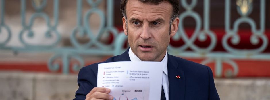 Macron befürwortet Einsatz westlicher Waffen gegen Russland