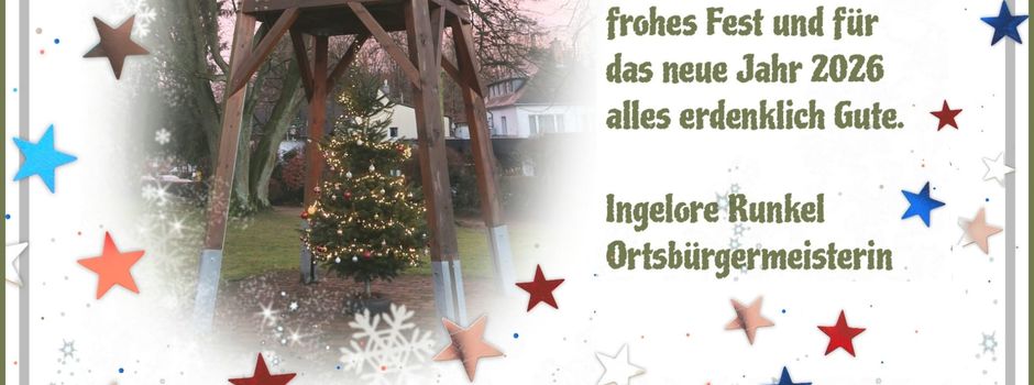Frohe Weihnachten allen Menschen in Ehlscheid!