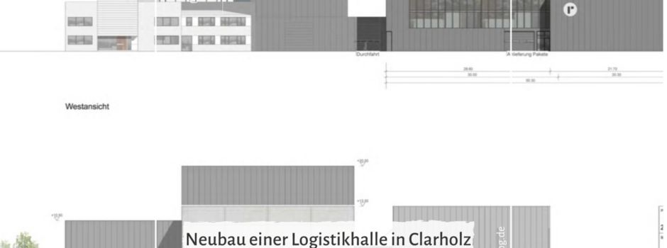 Neubau einer Logistikhalle in Clarholz Thema im Planungsausschuss