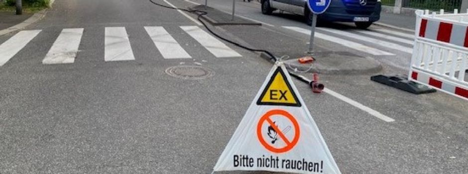 Gasaustritt: Mehrere Straßen in Wiesbaden gesperrt
