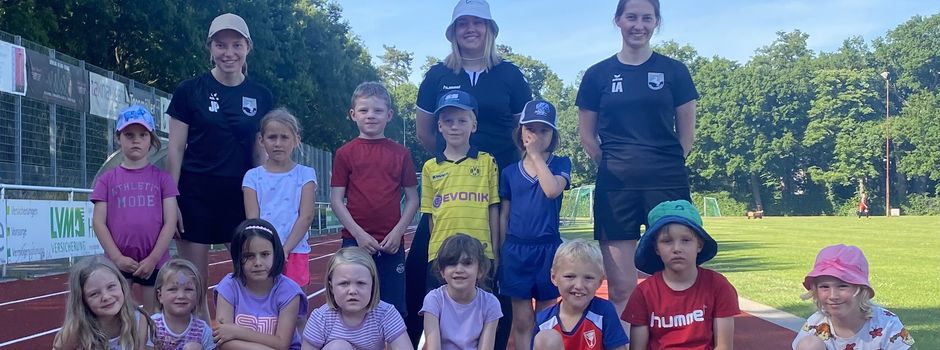 Die Turnkinder des Herzebrocker SV machen Mini-Sportabzeichen