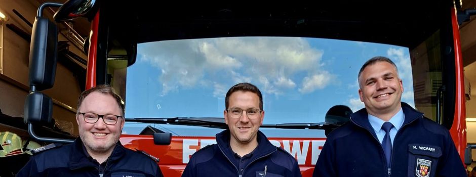Neue Wehrführung in Mündersbach