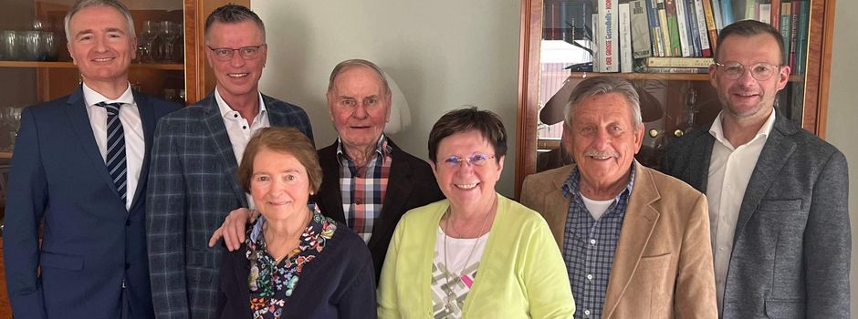 Zum 85. Geburtstag große Gratulantenschar beim Altbürgermeister