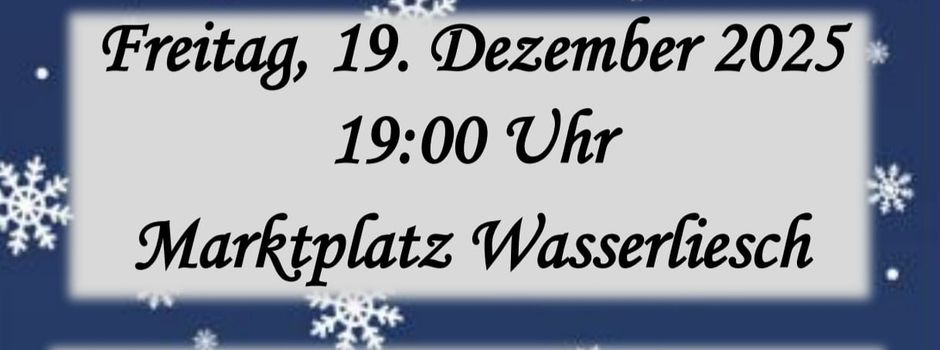 Vorweihnachtliches Musizieren des Musikvereins Einigkeit Wasserliesch