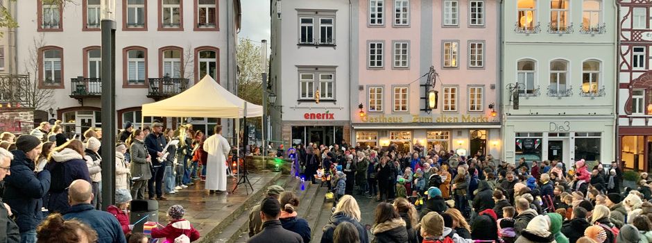 Traditioneller Martinsumzug am 11. November in Hachenburg