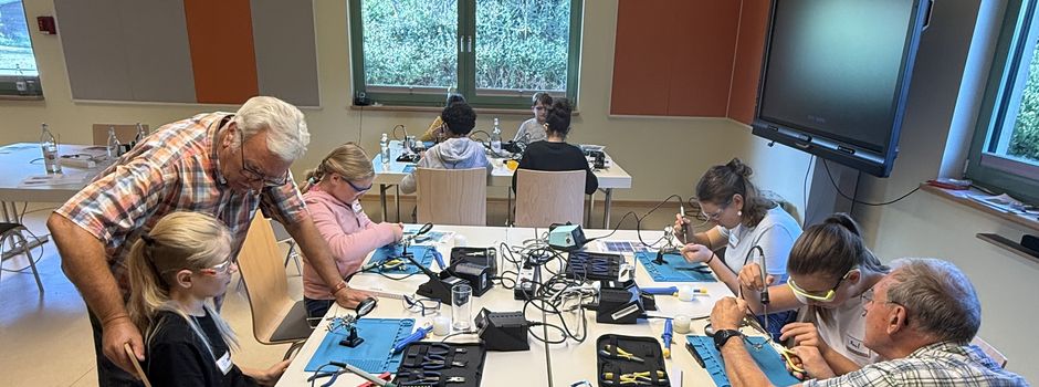 Bastelkurs erfolgreich abgeschlossen