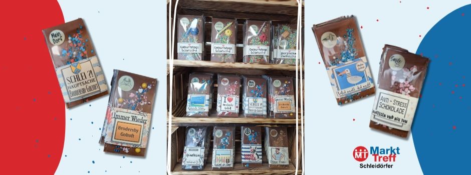 Handgemachte Schokolade zum Verschenken oder Selbstbehalten (essen)