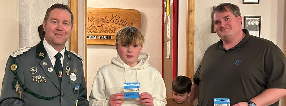 Ballon flog bis nach Hildesheim