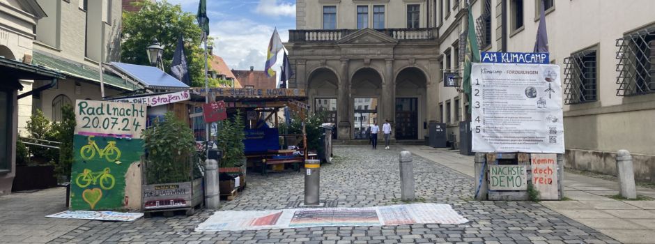 Nach vier Jahren Dauerdemo: Klimacamp Augsburg schließt