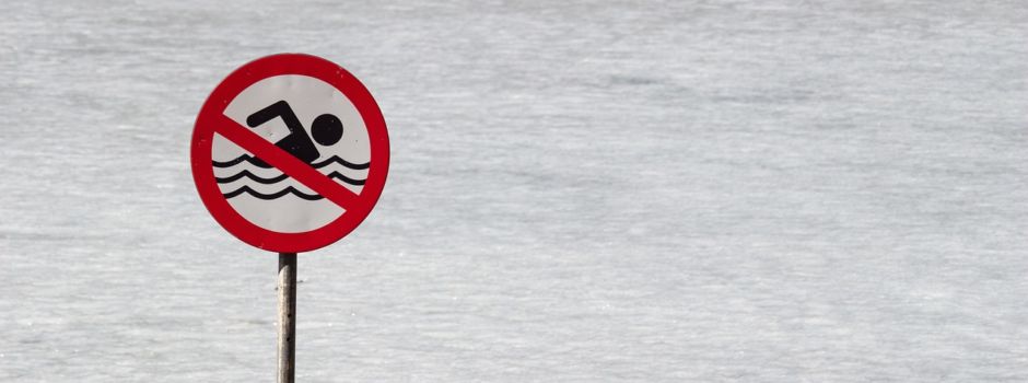 Weisssee: Vom Baden wird abgeraten