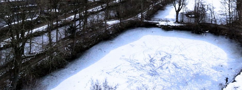 Lebensgefährliche Situation an den Teichen der Klostergärten – dringender Appell an die Bevölkerung