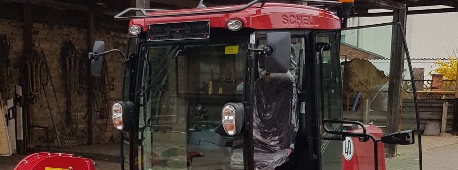 Noch ein neuer Mitarbeiter auf dem Bauhof