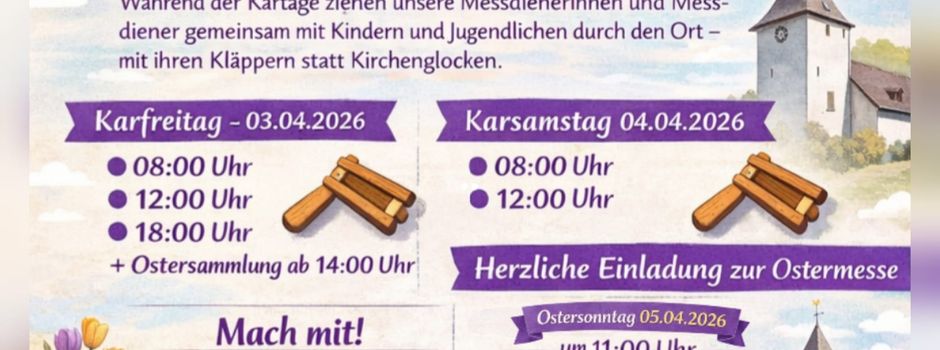 Kläppertage 2026 in Glees