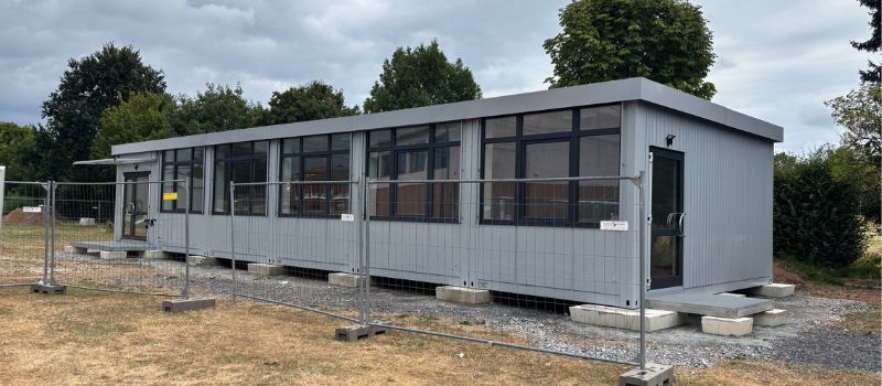 Containeranlagen für den OGS der Issumer Grundschulen