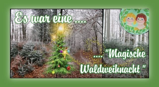 Magischen Waldweihnacht