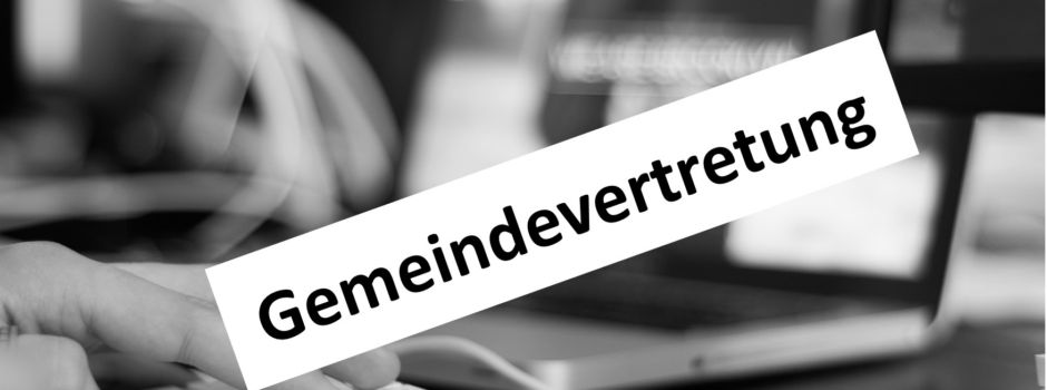 Sitzung der Gemeindevertretung