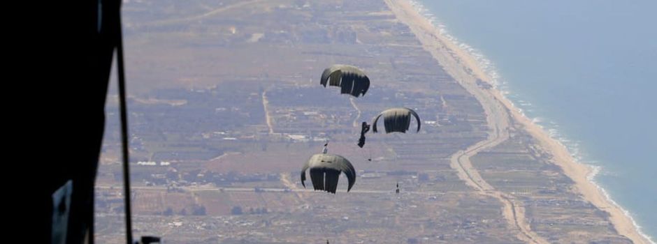 Grünes Licht für Abwurf von Hilfsgütern über Gaza