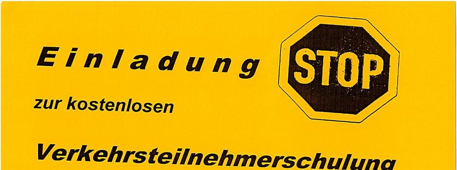Verkehrsteilnehmerschulung