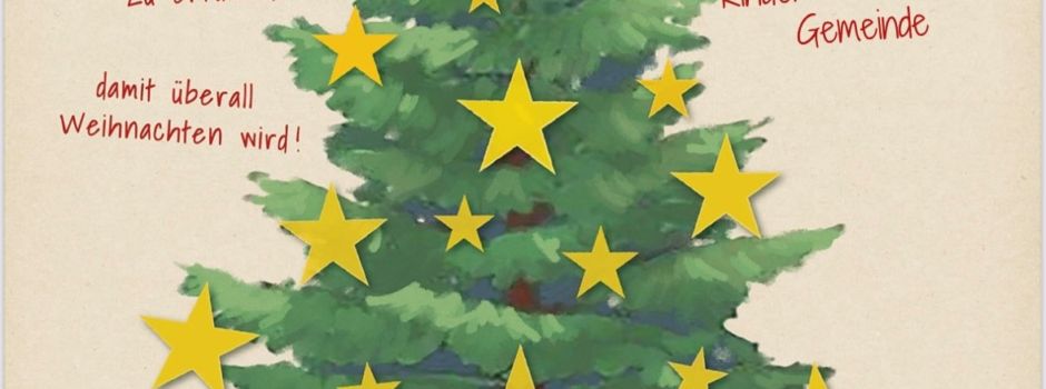 Wunschbaum-Aktion im Rathaus von Gemeinde Rehlingen-Siersburg und der Ortsgruppe IGBCE Saar West