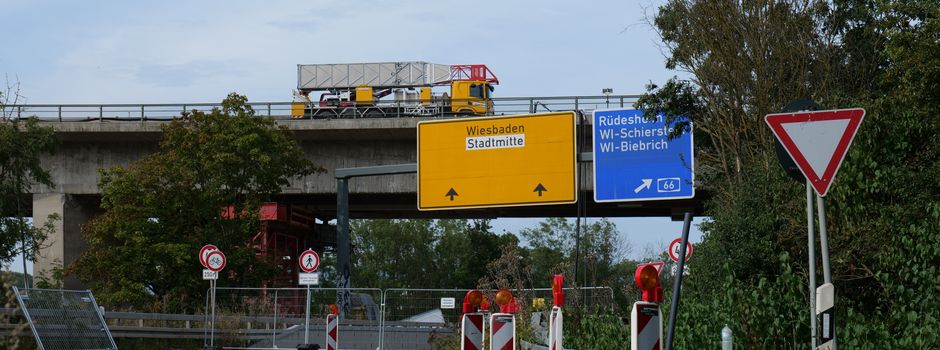 Salzbachtalbrücke: Wann gesprengt werden soll