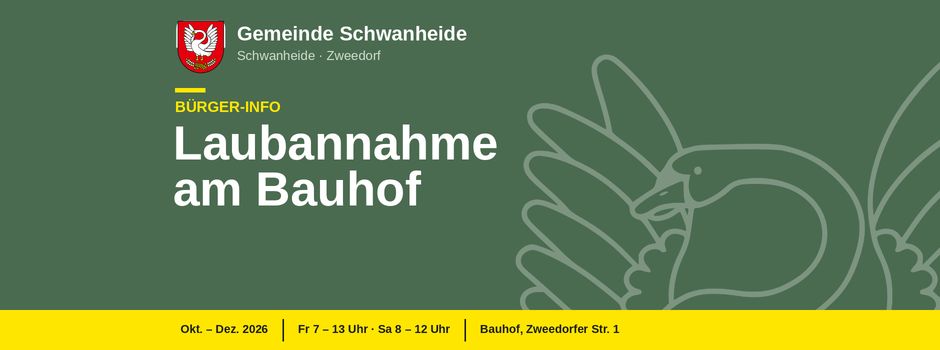 Laubannahme 2026
