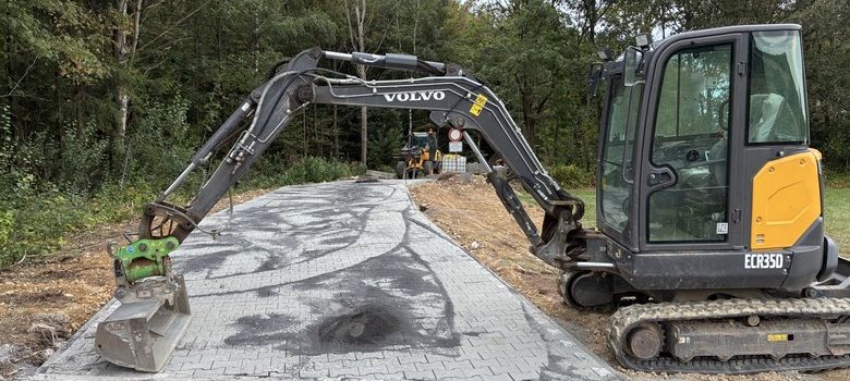 Zufahrt zur Grillhütte neu gestaltet