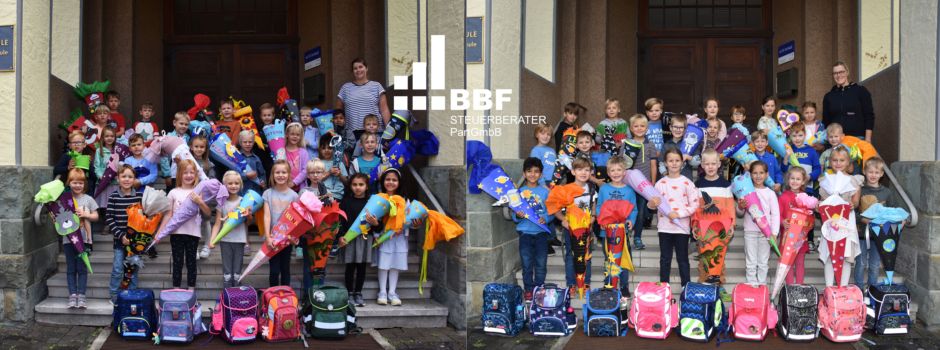 Josefschule: „Hurra, ich bin ein Schulkind.“