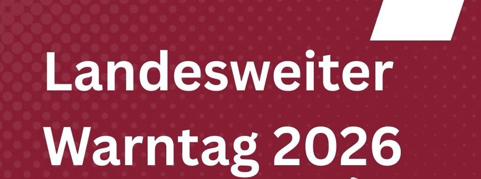 Es wird wieder laut: Am kommenden Donnerstag findet der 2. Landesweite Warntag in Rheinland-Pfalz statt